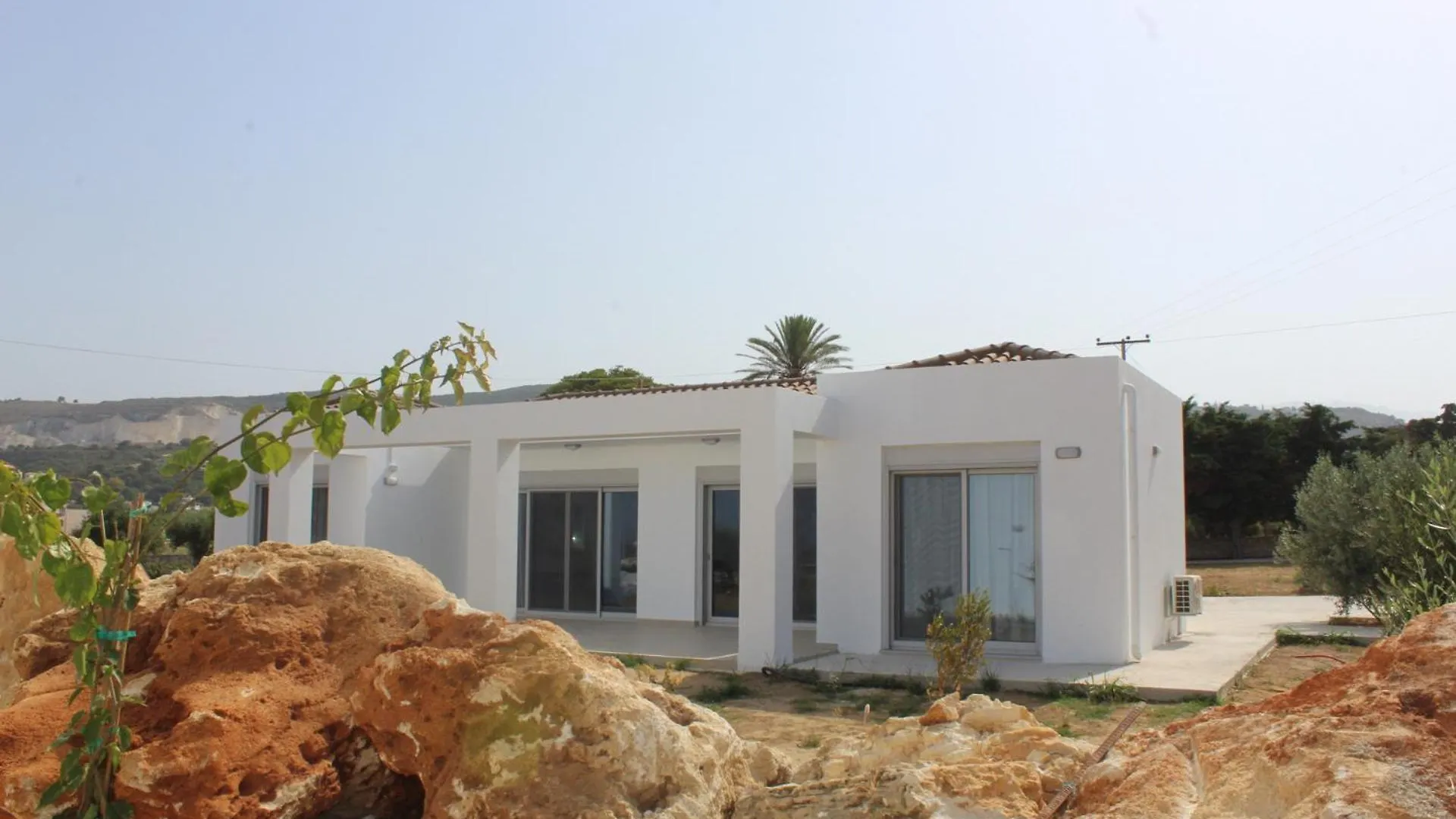 Beach White Villas Minia Greece